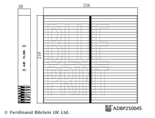 ADBP250045 BLUE PRINT